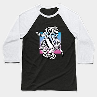 Abstract deformation Baseball T-Shirt